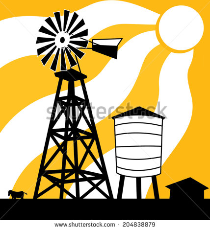 428x470 Windmill Clipart Outback