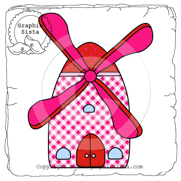 600x600 Dutch Windmill