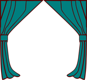 298x276 Curtains Clip Art