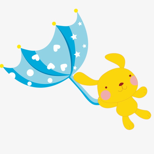 650x650 Animal Vector Windy Day, Fly Away, Cartoon, Umbrella Png