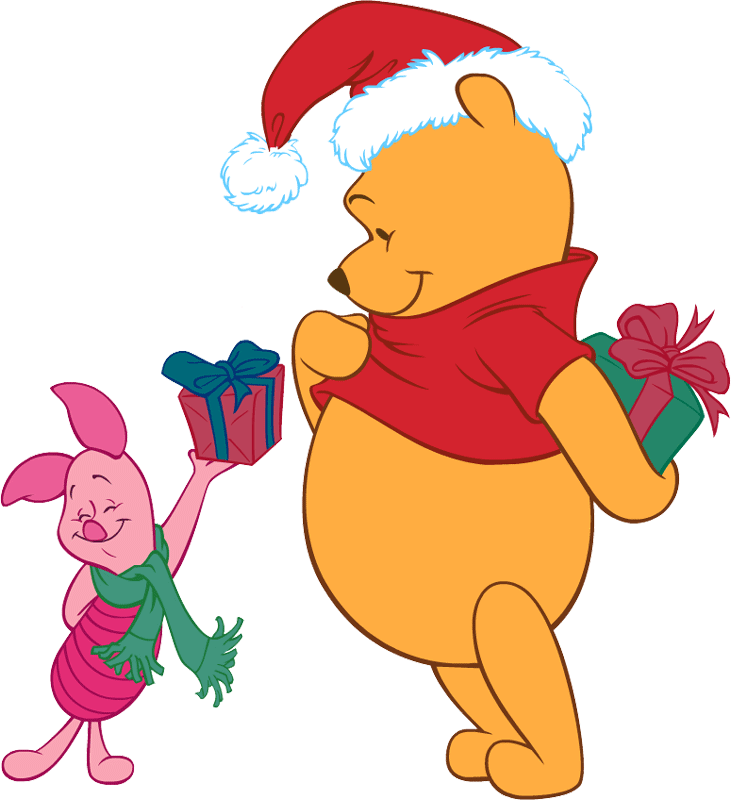 731x800 Winnie The Pooh Clip Art For Christmas Fun For Christmas