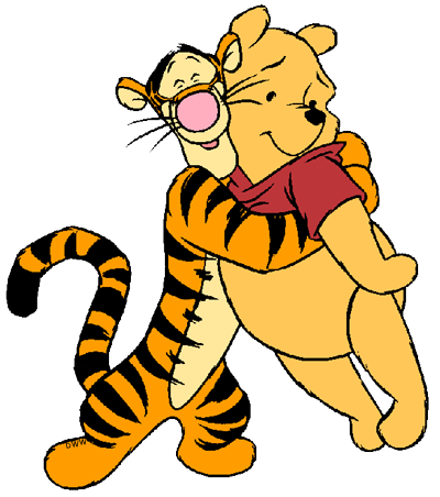 400x452 Winnie The Pooh And Tigger Clip Art Disney Clip Art Galore