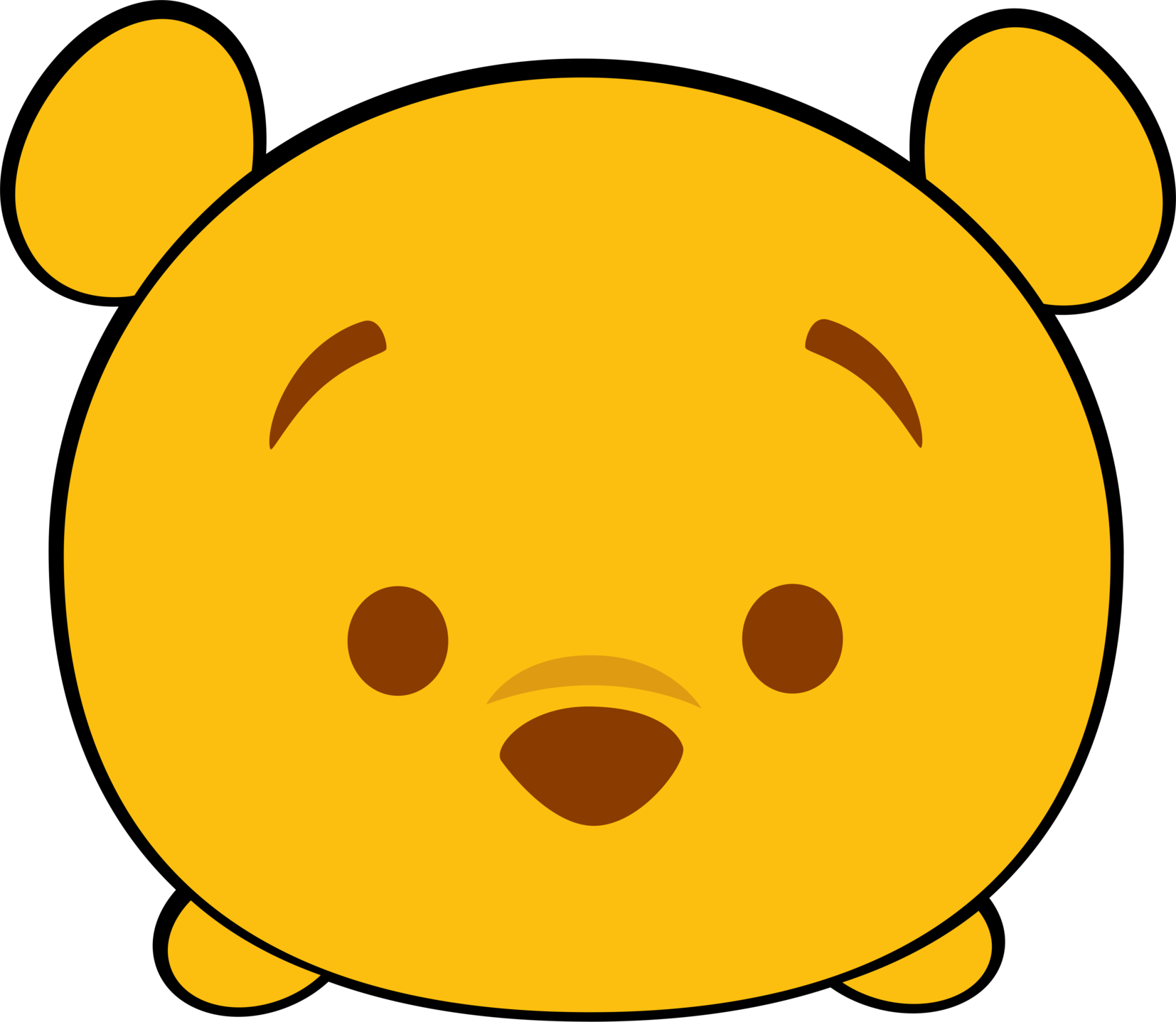 1654x1438 Disney Tsum Tsum Clipart Winnie The Pooh