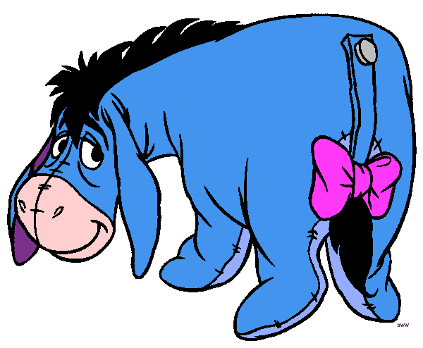 600x494 Classical Clipart Eeyore