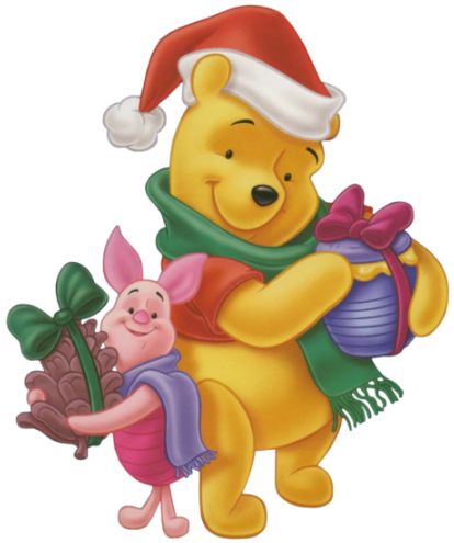 414x495 Christmas Disney Winnie The Pooh Clipart