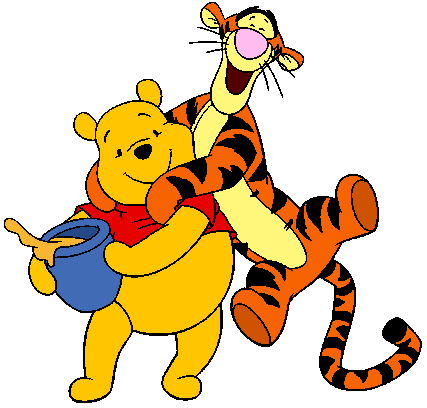 427x408 Clipart Friend Pooh