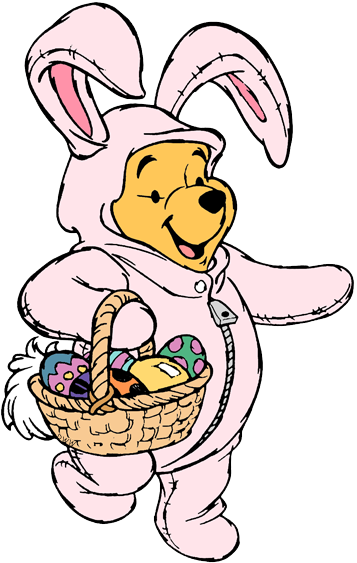 Winnie The Pooh Easter Clipart at GetDrawings | Free download