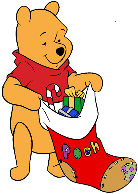 454x637 Holiday Clipart Winnie The Pooh