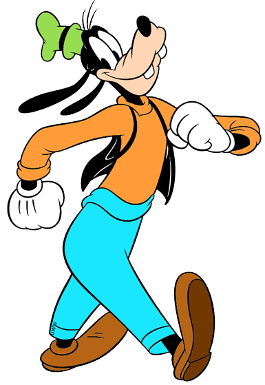 385x559 Goofy Clipart