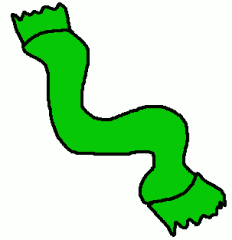 232x240 Scarf Clip Art Download