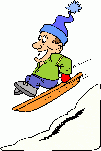 395x588 Winter Clip Art Sledding 2 Clipart Clipart