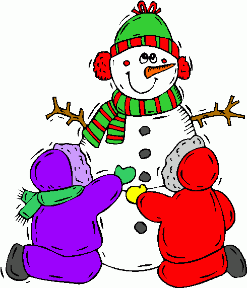 490x572 Snowmen Making Snowman Clipart Clipart