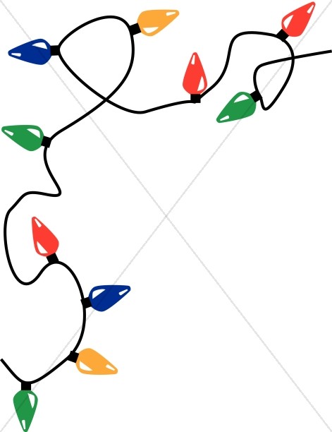 471x612 Winsome Inspiration Christmas Light Clipart Clip Art Digital
