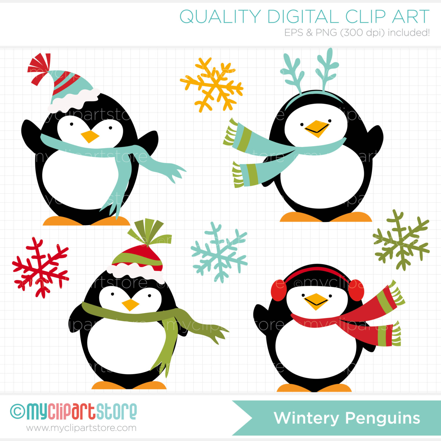 1500x1500 Penguin Clip Art Free