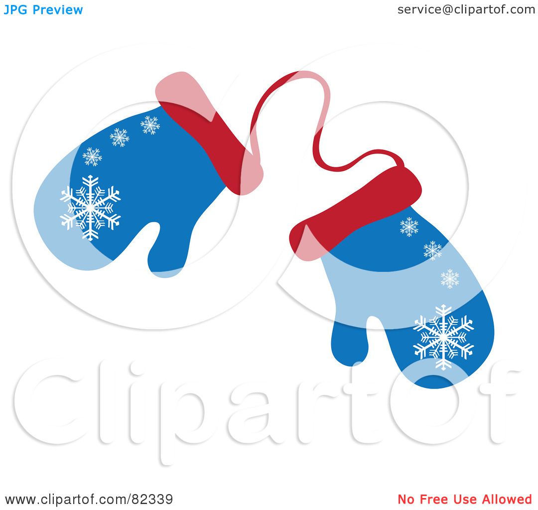 1080x1024 Royalty Free (Rf) Clipart Illustration Of A Pair Of Blue And Red