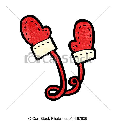 449x470 Winter Mittens Cartoon Vectors