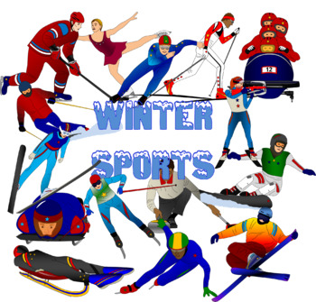 350x335 Winter Games Clip Art Bundle Olympics By Learning Lane Resources