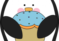 200x140 Cute Penguin Clipart Cute Penguin Family Clipart Set Christmas