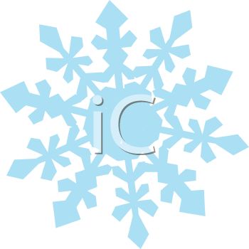350x350 Royalty Free Clipart Image Winter Snowflake