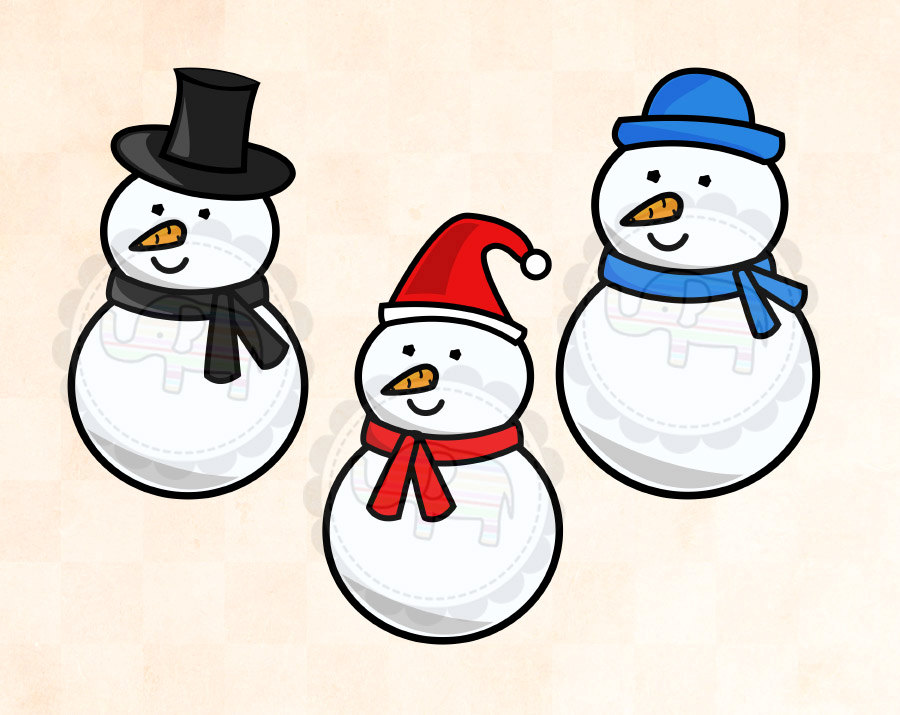 900x715 Best Snowman Clipart