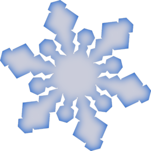 300x300 Winter Snowflake Clip Art