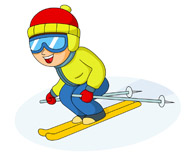 195x154 Ski Sport Clipart