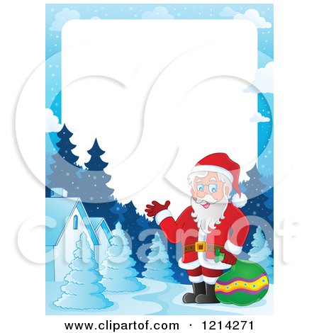 450x470 Royalty Free Christmas Border Illustrations By Visekart Page 1