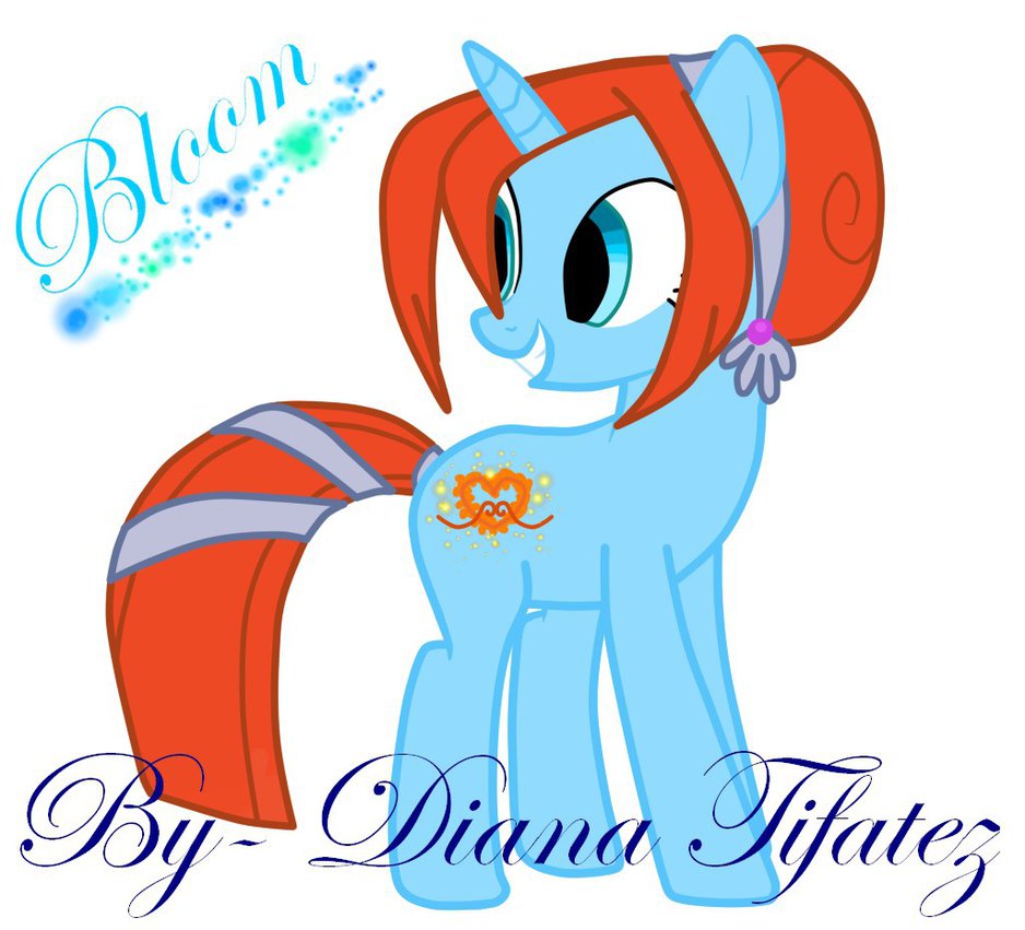 938x851 Winx Club Bloom Pony By Dianatifatez