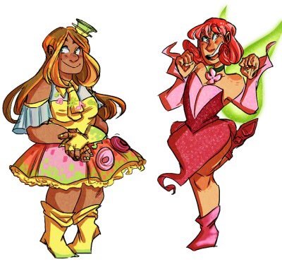 400x374 Flora And Poppy Winx Club Amino