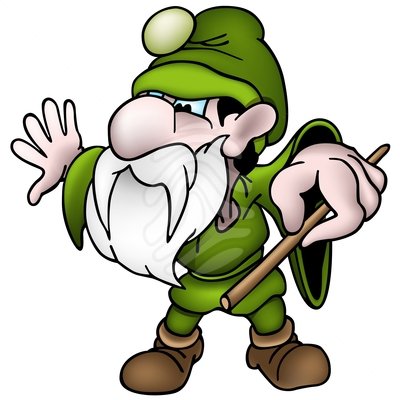 400x400 Clip Art Green Dwarf Clipart Panda