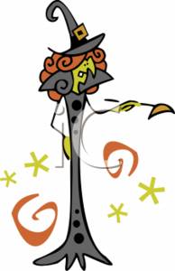 194x300 Clipart Picture Of A Skinny Witch