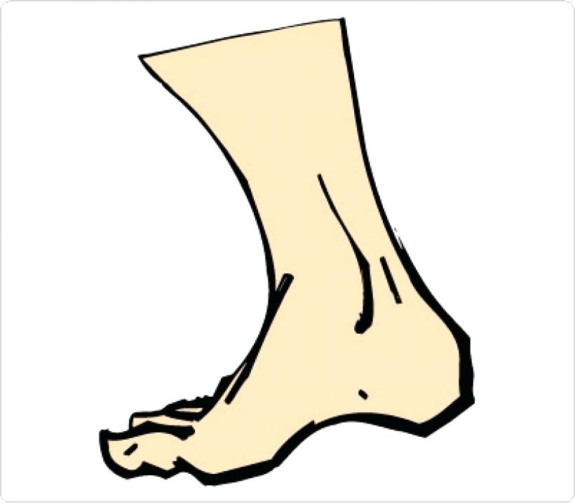820x719 Clip Art Of Feet Foot In Mouth Disease Feet Up On Desk Clipart