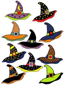 263x350 Witch Hat Clipart Color Black White Witches