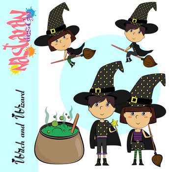350x350 Witch And Wizard Clipart Witches, Teaching Ideas And Teacher