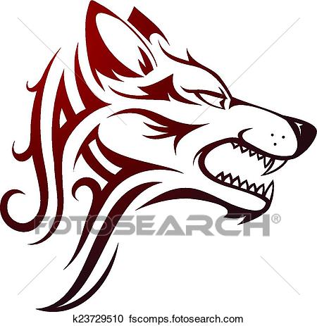 450x463 Clever Ideas Clipart Wolf Of Head Tattoo K23729510 Search Clip Art