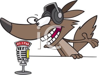 350x263 Wolf Radio Disc Jockey