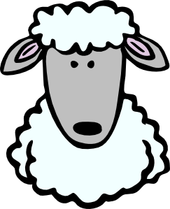 243x299 Sheep Head Clip Art Free Vector 4vector