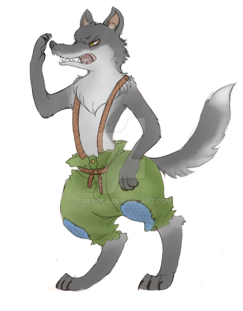 800x1024 The Big Bad Wolf By Gdenofa