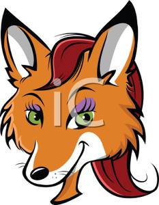 233x300 Red Fox Clip Art Clipart Panda