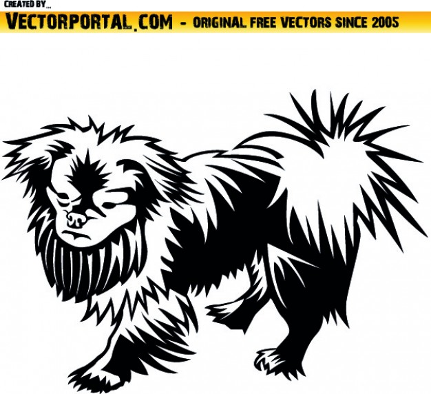 626x572 Pekingese Dog Pet Clip Art Vector Free Download