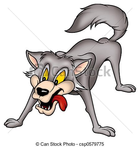 450x470 Top 93 Gray Wolf Clip Art