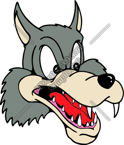 429x500 126 Wolf Clipart Clipart Fans