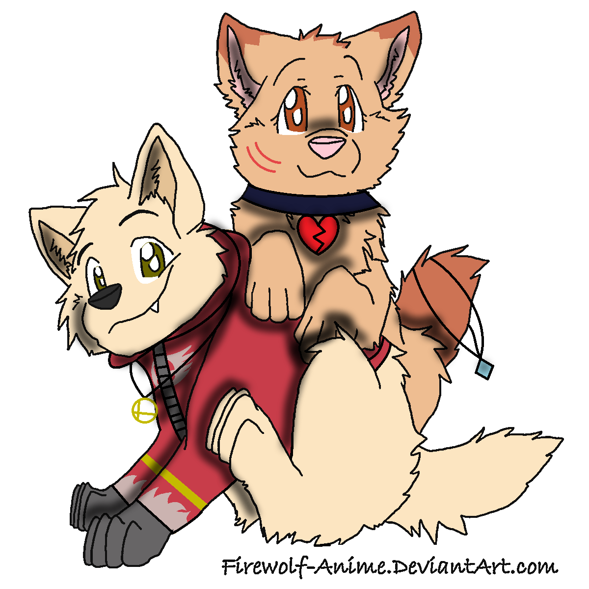 1200x1200 Tomodachismash And Lopez Wolf Pups By Tomodachismash