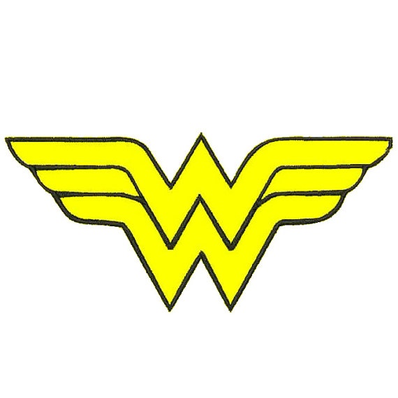 570x570 Lovely Wonder Woman Logo Clip Art 46
