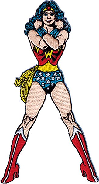 326x606 Wonder Woman Clipart Caricature
