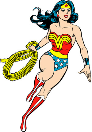 300x431 Wonder Woman Comic Clipart