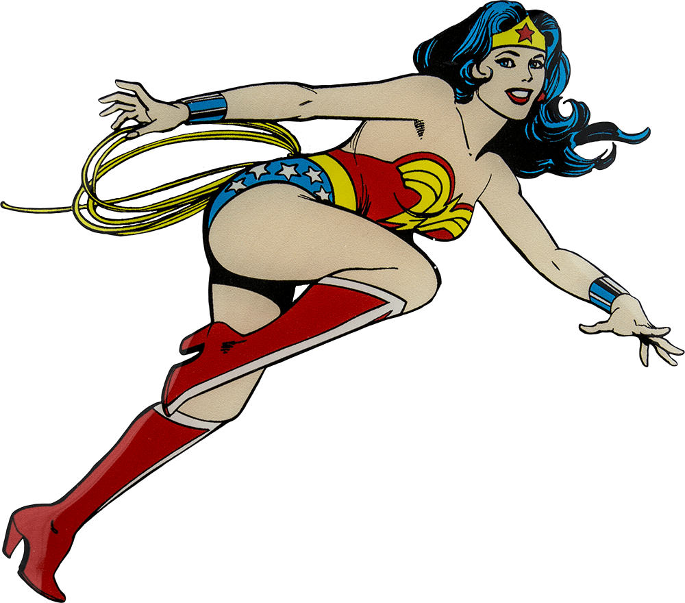 1000x880 Wonder Woman Pinup Clipart Transparent Png