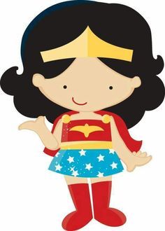 236x330 Kid Wonder Woman Clipart
