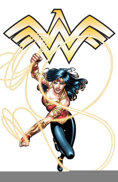 390x600 Free Wonder Woman Clipart Free Images