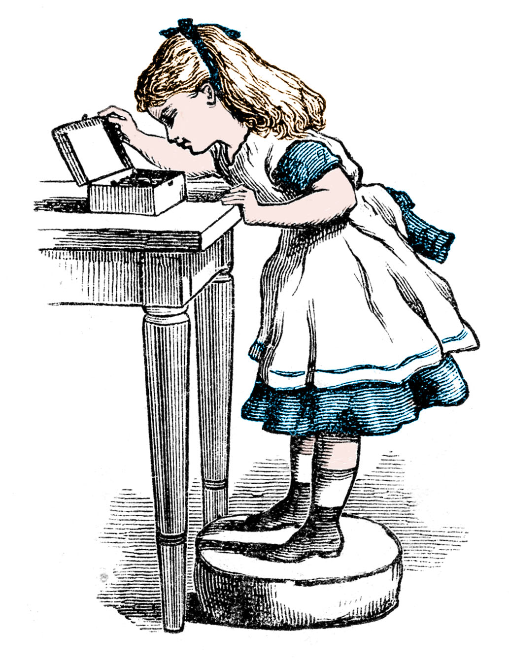 1033x1350 Alice In Wonderland Clipart Classic